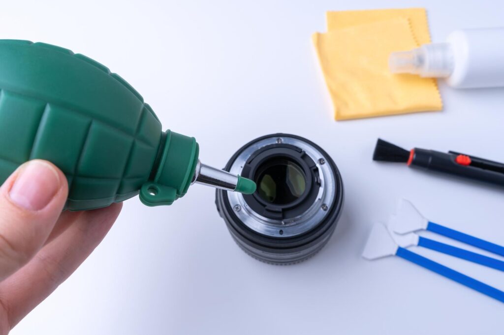 Air Blower to clean your camera