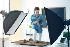 how to get good lighting for indoor photos?